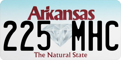 AR license plate 225MHC