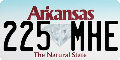AR license plate 225MHE