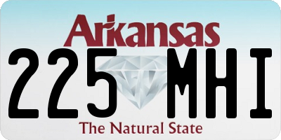 AR license plate 225MHI