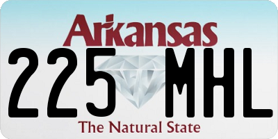 AR license plate 225MHL