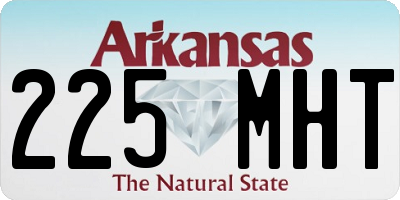 AR license plate 225MHT