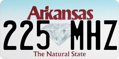 AR license plate 225MHZ