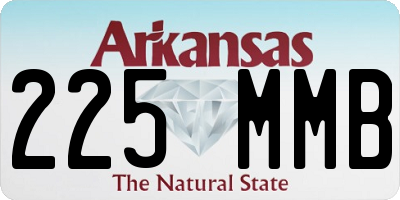AR license plate 225MMB