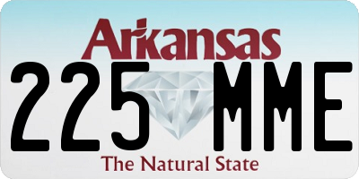 AR license plate 225MME