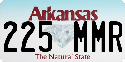 AR license plate 225MMR