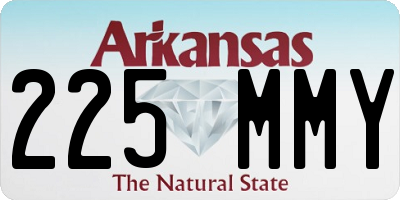 AR license plate 225MMY