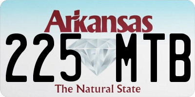 AR license plate 225MTB