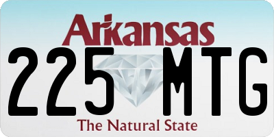 AR license plate 225MTG