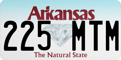 AR license plate 225MTM