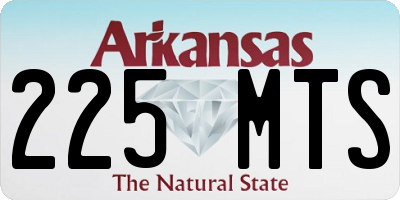 AR license plate 225MTS