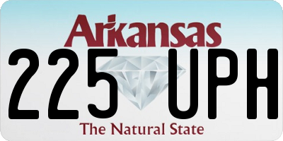 AR license plate 225UPH