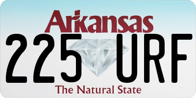 AR license plate 225URF