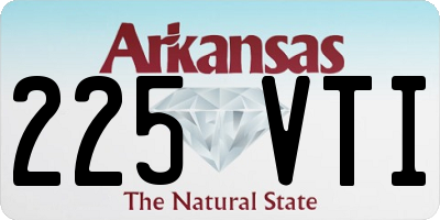 AR license plate 225VTI