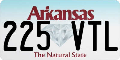 AR license plate 225VTL