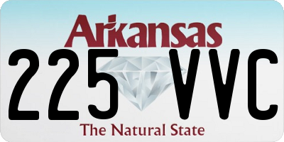 AR license plate 225VVC