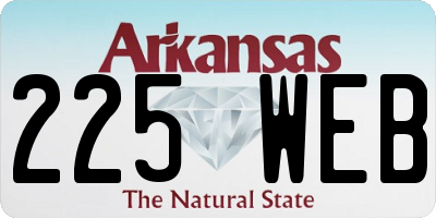 AR license plate 225WEB