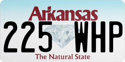 AR license plate 225WHP
