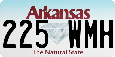 AR license plate 225WMH