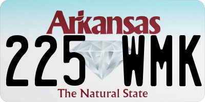 AR license plate 225WMK