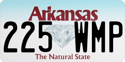 AR license plate 225WMP