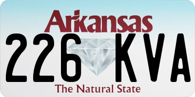 AR license plate 226KVA