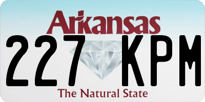 AR license plate 227KPM