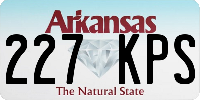 AR license plate 227KPS