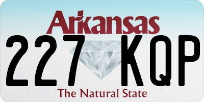 AR license plate 227KQP