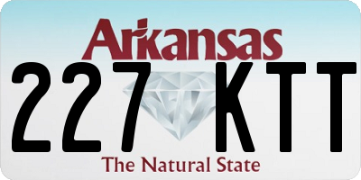 AR license plate 227KTT
