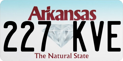 AR license plate 227KVE