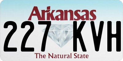 AR license plate 227KVH