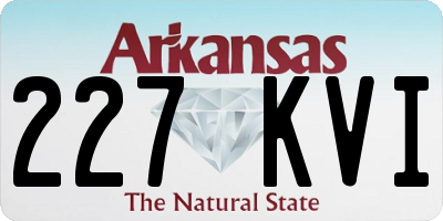 AR license plate 227KVI
