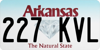 AR license plate 227KVL