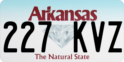 AR license plate 227KVZ