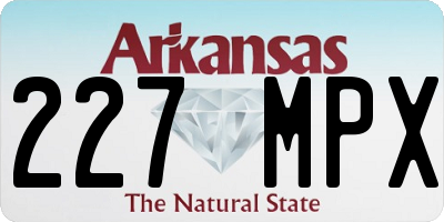 AR license plate 227MPX