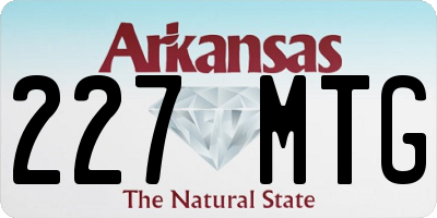 AR license plate 227MTG