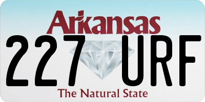 AR license plate 227URF