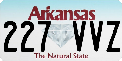 AR license plate 227VVZ