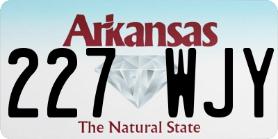AR license plate 227WJY