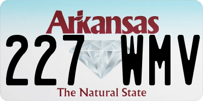 AR license plate 227WMV