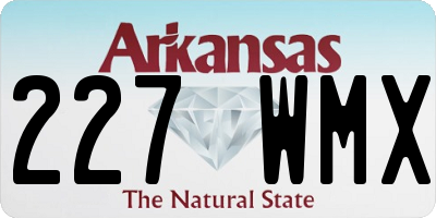 AR license plate 227WMX