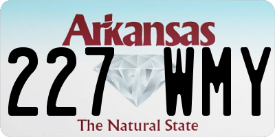 AR license plate 227WMY