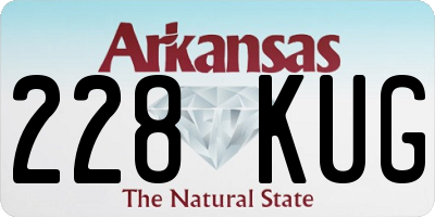 AR license plate 228KUG