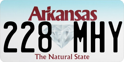 AR license plate 228MHY