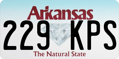 AR license plate 229KPS
