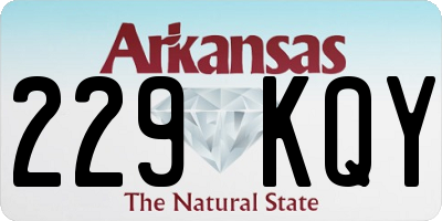 AR license plate 229KQY