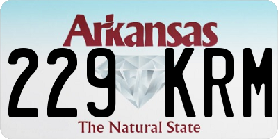 AR license plate 229KRM