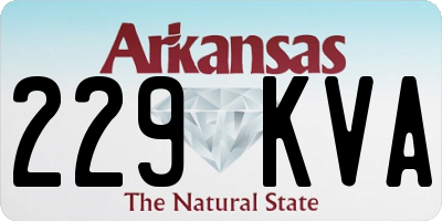AR license plate 229KVA