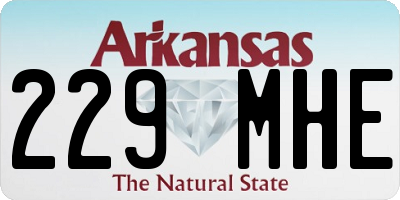 AR license plate 229MHE