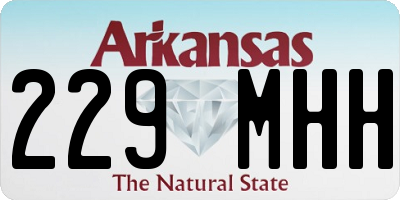 AR license plate 229MHH